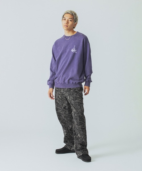 XLARGE(エクストララージ)の「MONKEY WRENCHERS CREWNECK SWEATSHIRT(スウェット・メンズ・ブラウン/ブラック/パープル・XL/S/L/M)」の18枚目の写真