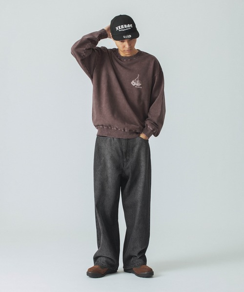 XLARGE(エクストララージ)の「MONKEY WRENCHERS CREWNECK SWEATSHIRT(スウェット・メンズ・ブラウン/ブラック/パープル・XL/S/L/M)」の14枚目の写真