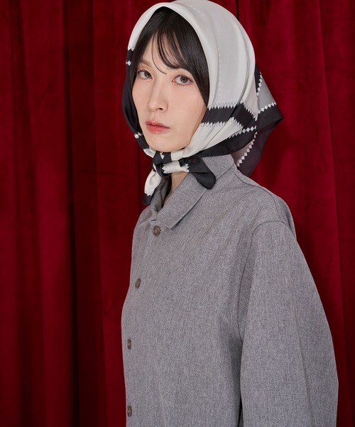 Nora Lily(ノラリリー)の「【Nora Lily】Oversized Shirt All-in-one(つなぎ/オールインワン・レディース・ブラウン/ブラック/グレー・FREE)」の21枚目の写真