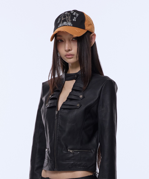 GILAARCHIVE（ギラアーカイブ）の「RUNAWAY GIRL ヴィンテージキャップ ブラック（キャップ・レディース・その他・FREE）」の2枚目の写真