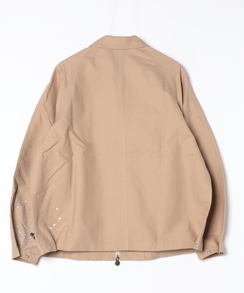 SHINYAKOZUKA（シンヤコヅカ）の「【SHINYAKOZUKA】 his work blouse with powderfall（ブルゾン・メンズ・ベージュ・MEDIUM）」の7枚目の写真