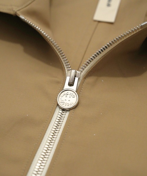 SHINYAKOZUKA（シンヤコヅカ）の「【SHINYAKOZUKA】 his work blouse with powderfall（ブルゾン・メンズ・ベージュ・MEDIUM）」の3枚目の写真