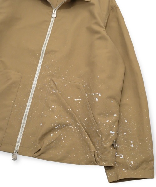 SHINYAKOZUKA（シンヤコヅカ）の「【SHINYAKOZUKA】 his work blouse with powderfall（ブルゾン・メンズ・ベージュ・MEDIUM）」の4枚目の写真