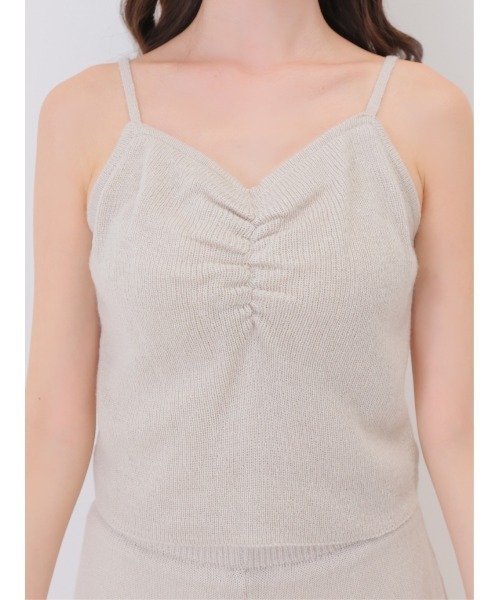 M me eme(エムミーエメ)の「Airy frill knit three piece setup(eme11167)(ワンピース・レディース・ピンク/アイボリー・FREE)」の19枚目の写真
