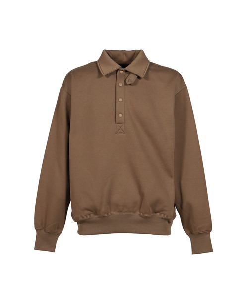 DAIWA PIER39(ダイワピア39)の「TECH SWEAT SNAP PULLOVER(スウェット・メンズ・グレー/ライトブラウン/ダークブラック・LARGE/MEDIUM/X-LARGE/SMALL)」の3枚目の写真