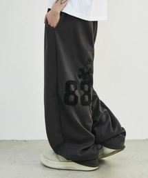 SCALLYWAG（スカリーワグ）の「88クロスバックパッチスウェットパンツ[チャコール]（スウェットパンツ）」