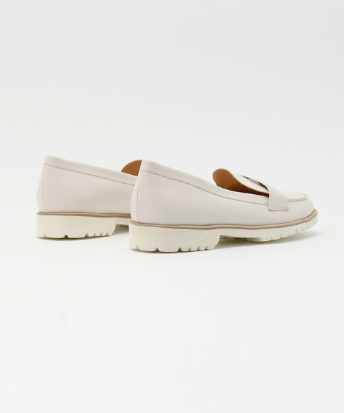 FABIO RUSCONI（ファビオルスコーニ）の「シャークソールレザーローファー（ローファー・レディース・ブラック/ホワイト・36/37/38）」の6枚目の写真