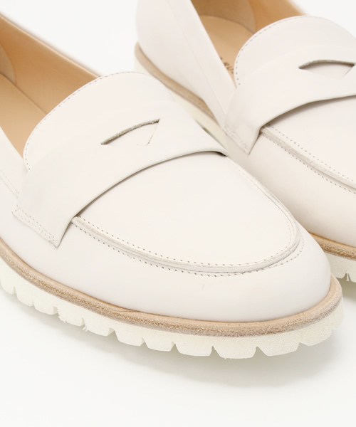 FABIO RUSCONI（ファビオルスコーニ）の「シャークソールレザーローファー（ローファー・レディース・ブラック/ホワイト・36/37/38）」の8枚目の写真