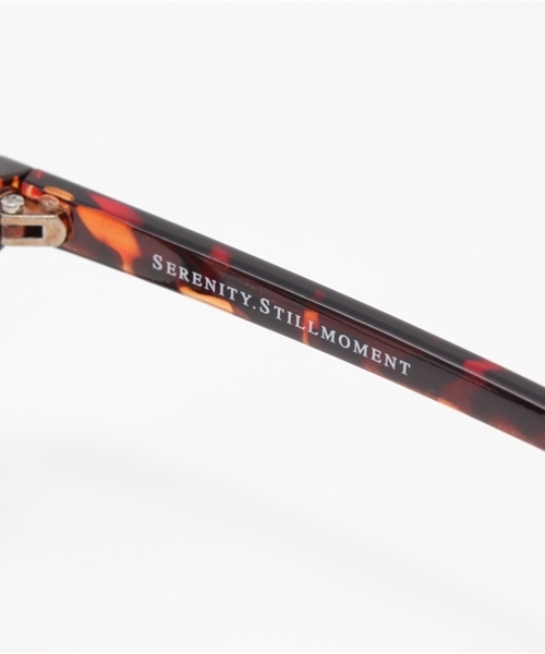SERENITY.STILLMOMENT（セレニティースティルモーメント）の「Boston Glasses（メガネ・メンズ・ブラック/ブラウン・FREE）」の8枚目の写真