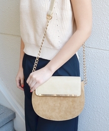 Khaju | Khaju: ラウンドバイカラーバッグ(ショルダーバッグ)