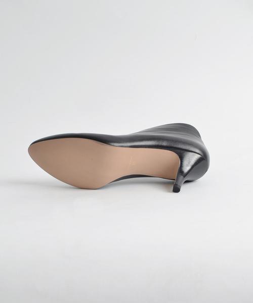 SHIPS for women（シップスフォーウィメン）の「スリットヒールショートブーツ◇（ブーティ・レディース・ベージュ系その他/ブラック・25/45/50/40/30/35）」の10枚目の写真