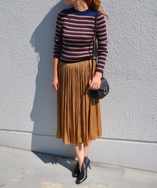 SHIPS for women（シップスフォーウィメン）の「スリットヒールショートブーツ◇（ブーティ・レディース・ベージュ系その他/ブラック・25/45/50/40/30/35）」の7枚目の写真