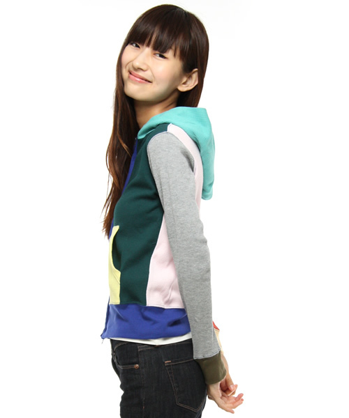 BEAMS BOY（ビームスボーイ）の「BEAMS BOY / クレイジーサーマルパーカー（パーカー・レディース・その他1・ONE SIZE）」の2枚目の写真