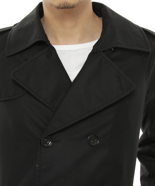 BEAUTY&YOUTH UNITED ARROWS（ビューティーアンドユースユナイテッドアローズ）の「BY T/C GABER TRENCH◆（トレンチコート・メンズ・ブラック/ベージュ・SMALL/MEDIUM/LARGE）」の6枚目の写真