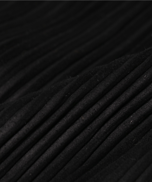 Re:EDIT（リエディ）の「[リエディ]スエード細プリーツワイドパンツ[リエディオリジナル]ボトムス/パンツ/ワイドパンツ・ガウチョパンツ（その他パンツ・レディース・ダークグリーン/マスタード/キャメル/ブラウン/ブラック/ワイン・MEDIUM/LARGE）」の13枚目の写真