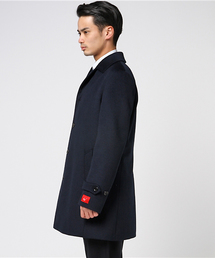 スーツカンパニー ステンカラーコート ネイビー L THE SUIT COMPANY（ステンカラーコート）のフリマアイテム一覧