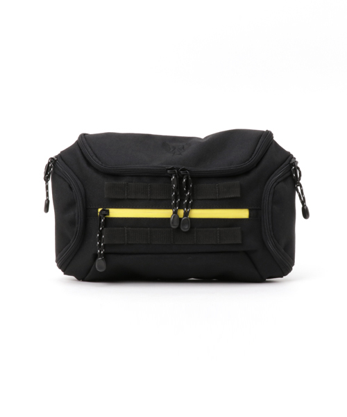 AVIREX（アヴィレックス）の「avirex/ アヴィレックス / RUDE WAIST BAG/リュード　ウエストバッグ（ボディバッグ/ウエストポーチ・メンズ・ブラック/カーキ・FREE）」の2枚目の写真