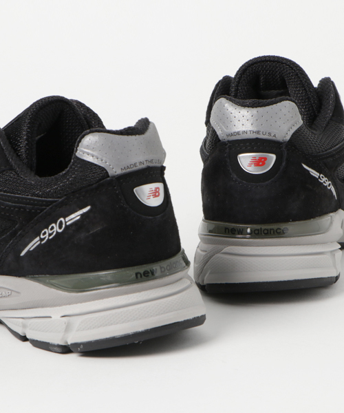 NEW BALANCE（ニューバランス）の「New Balance / ニューバランス M990（スニーカー・メンズ・チャコールグレー/ブラック/ネイビー・27cm/26cm）」の10枚目の写真