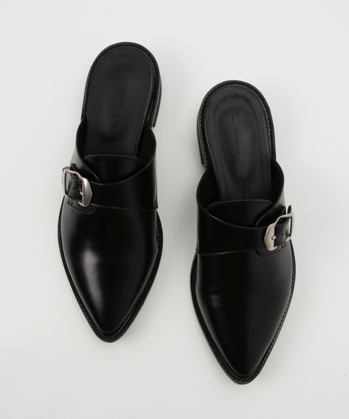 HYSTERIC GLAMOUR（ヒステリックグラマー）の「MONK STRAPスリッパ（サンダル・メンズ・ベージュ/ブラック・26cm/27cm/28cm）」の6枚目の写真