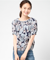 LBC | パイナップルプリントブラウス                 (シャツ/ブラウス)