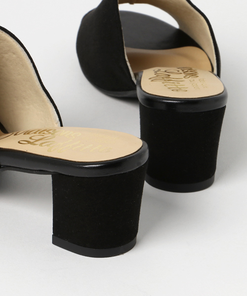 salle de bal（サルデバル）の「スエードミュールサンダル（サンダル・レディース・ベージュ/ブルー/ブラック/ピンク・L/S/M）」の7枚目の写真