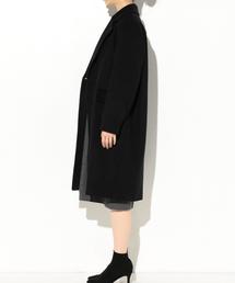 【極美品】グリーンレーベルリラクシング　ダブルチェスターコート　カシミヤ　黒　M Coat｜OUTERWEAR｜グリーンレーベル リラクシング（green label