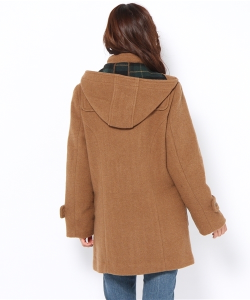 WEGO（ウィゴー）の「二重織ミドル丈ダッフルコート（ダッフルコート・レディース・ダークグレー/ネイビー/キャメル・MEDIUM/LARGE）」の5枚目の写真