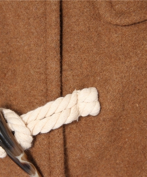 WEGO（ウィゴー）の「二重織ミドル丈ダッフルコート（ダッフルコート・レディース・ダークグレー/ネイビー/キャメル・MEDIUM/LARGE）」の11枚目の写真