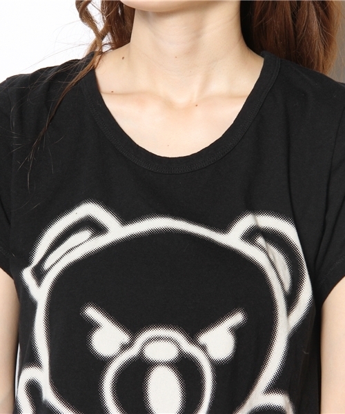 HYSTERIC GLAMOUR（ヒステリックグラマー）の「HYS BEAR pt OP（ワンピース・レディース・ホワイト/ネイビー/ブラック・FREE）」の7枚目の写真