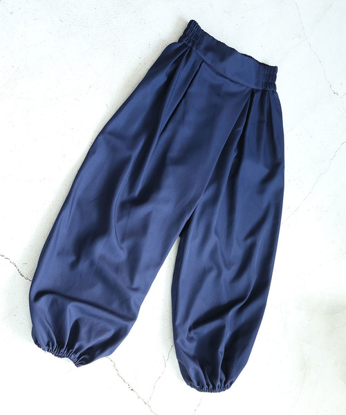 osharewalker（オシャレウォーカー）の「『アラビアンモードワイドパンツ』（その他パンツ・レディース・ブラック/チャコール/グレイッシュベージュ/カーキ/ネイビー/モカ・FREE）」の6枚目の写真