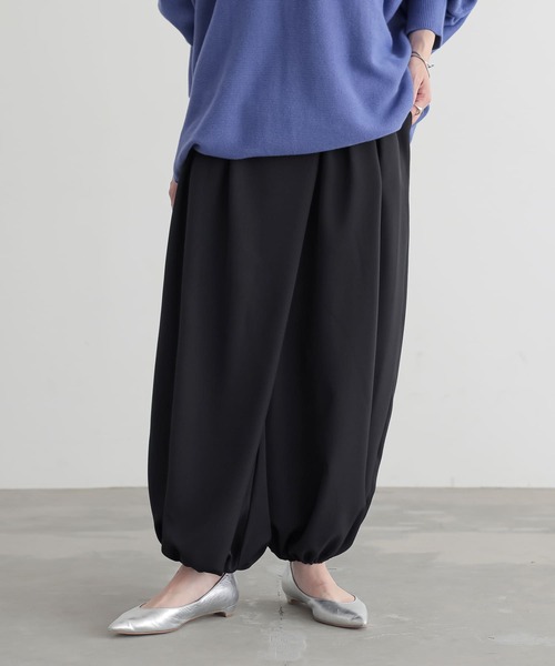 osharewalker（オシャレウォーカー）の「『アラビアンモードワイドパンツ』（その他パンツ・レディース・ブラック/チャコール/グレイッシュベージュ/カーキ/ネイビー/モカ・FREE）」の22枚目の写真