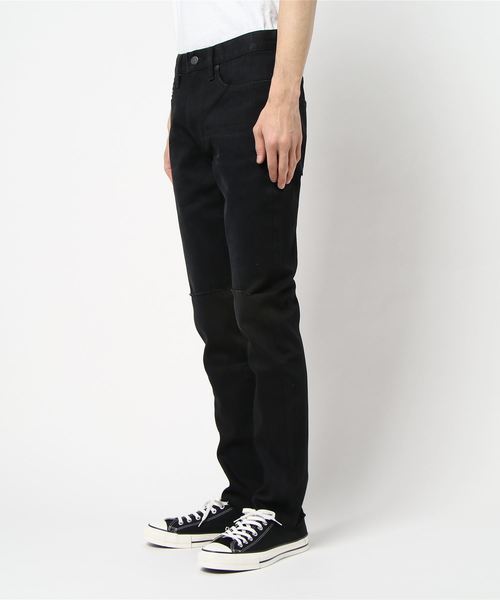 HYSTERIC GLAMOUR(ヒステリックグラマー)の「F★CK 刺繍 USED加工Sデニムスリムパンツ(デニムパンツ・メンズ・ブラック・28inch/29inch/30inch/31inch/32inch/34inch)」の3枚目の写真