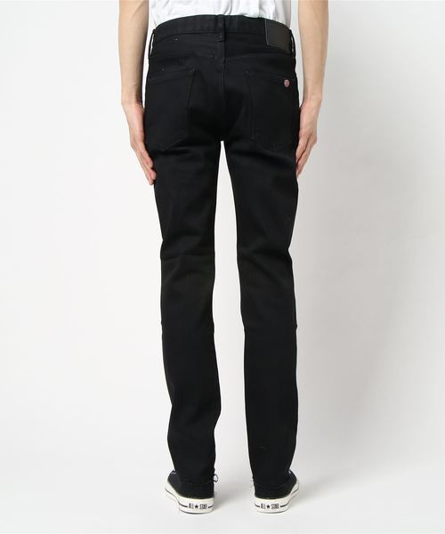 HYSTERIC GLAMOUR(ヒステリックグラマー)の「F★CK 刺繍 USED加工Sデニムスリムパンツ(デニムパンツ・メンズ・ブラック・28inch/29inch/30inch/31inch/32inch/34inch)」の4枚目の写真