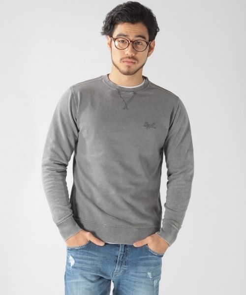 BAYFLOW（ベイフロー）の「BAYFLOW／インナーセットレイヤープルオーバー　GP（Tシャツ/カットソー・メンズ・ネイビー/ピンク/チャコール・MEDIUM/LARGE/SMALL）」の7枚目の写真