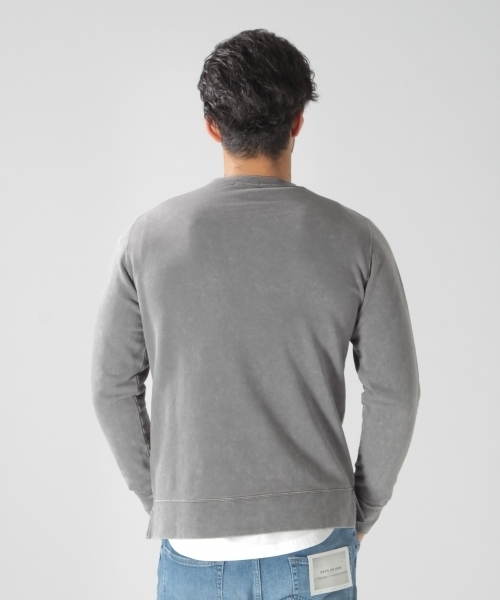 BAYFLOW（ベイフロー）の「BAYFLOW／インナーセットレイヤープルオーバー　GP（Tシャツ/カットソー・メンズ・ネイビー/ピンク/チャコール・MEDIUM/LARGE/SMALL）」の9枚目の写真