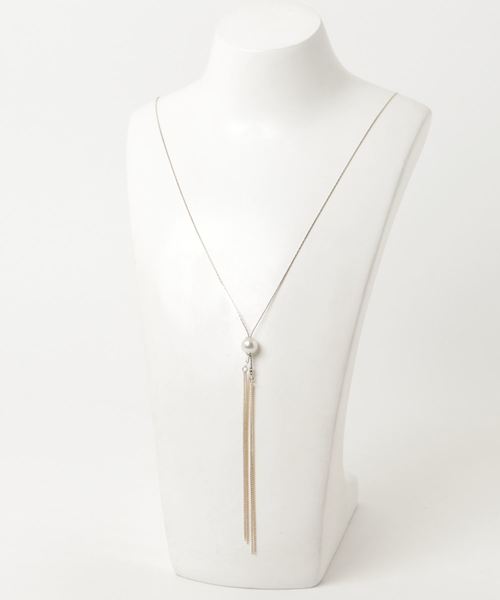 un dix cors（アンディコール）の「パールスライダーネックレス（ネックレス・レディース・ゴールド・ﾌﾘ-）」の3枚目の写真