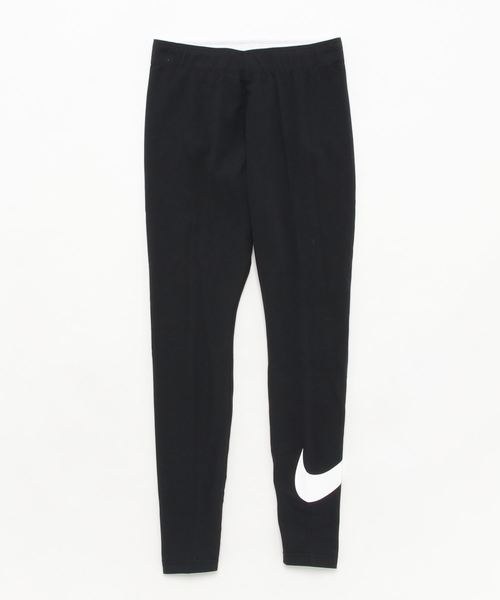 NIKE(ナイキ)の「NIKE/ナイキ ウィメンズ クラブ レギンス ロゴ2(レギンス/スパッツ・レディース・グレー/ブラック・L/XL/S/M)」の2枚目の写真