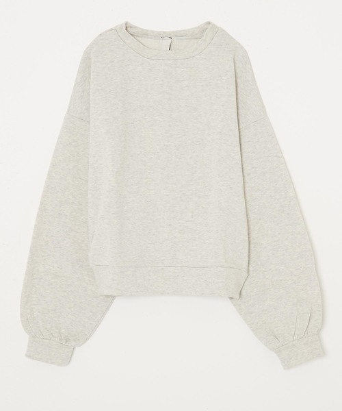 AMERICAN RAG CIE（アメリカンラグシー）の「AMERICAN RAG CIE  バックスリットクルースウェット（スウェット・レディース・ブラック/オートミール/トップグレー・FREE）」の3枚目の写真