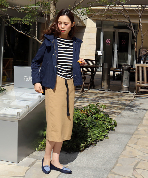 MARBLE WALTS(マーブルワルツ)の「ボーダーTシャツ(Tシャツ/カットソー・レディース・ブラック/グレー/ネイビー・FREE)」の20枚目の写真