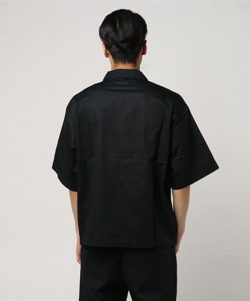 CIAOPANIC（チャオパニック）の「ZIPシャツブルゾン/ビッグシルエット（シャツ/ブラウス・メンズ・ベージュ/ブラック・MEDIUM/LARGE）」の11枚目の写真