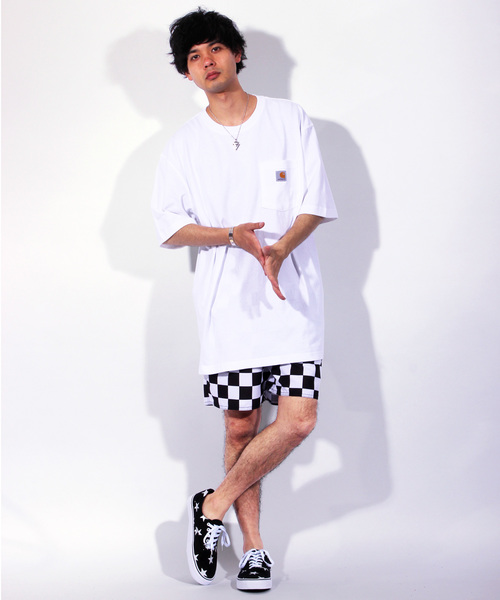 8(eight)(エイト)の「チェック ショートパンツ ハーフパンツ ロゴ(その他パンツ・メンズ・その他/その他1/その他2・MEDIUM/LARGE)」の5枚目の写真