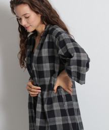 niko and... | ホヅホヅチェックガウン(その他アウター)