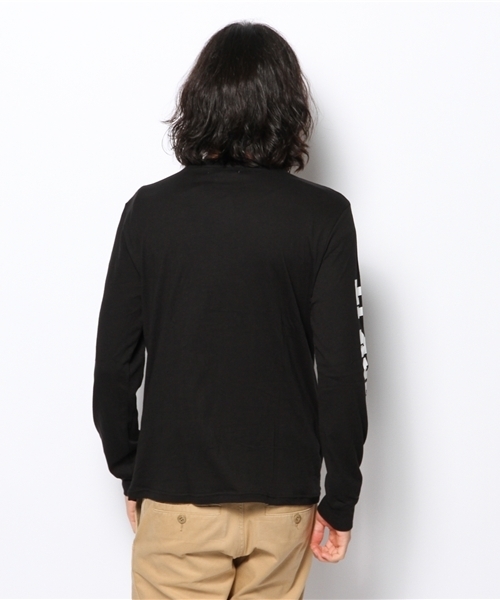 WEGO(ウィゴー)の「WEGO/袖ロゴポケットTee(Tシャツ/カットソー・メンズ・ブラック/ホワイト・LARGE/MEDIUM)」の5枚目の写真