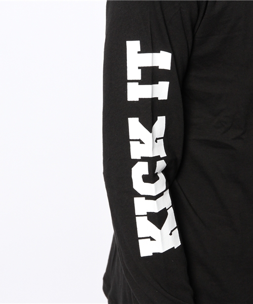 WEGO(ウィゴー)の「WEGO/袖ロゴポケットTee(Tシャツ/カットソー・メンズ・ブラック/ホワイト・LARGE/MEDIUM)」の7枚目の写真
