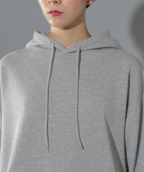 PAGEBOY（ページボーイ）の「BIGシルエットパーカー（Tシャツ/カットソー・レディース・ブラック/グレー/オフホワイト/ダークパープル・FREE）」の17枚目の写真