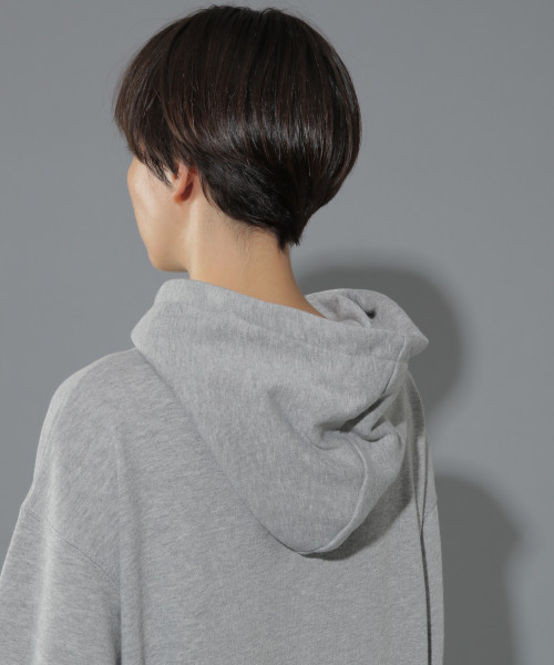 PAGEBOY（ページボーイ）の「BIGシルエットパーカー（Tシャツ/カットソー・レディース・ブラック/グレー/オフホワイト/ダークパープル・FREE）」の11枚目の写真