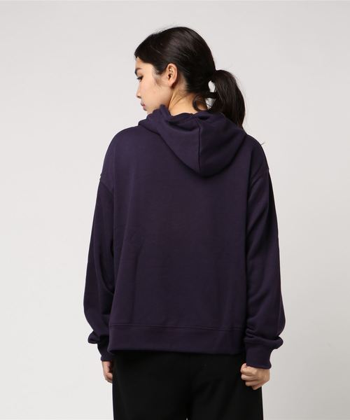 PAGEBOY（ページボーイ）の「BIGシルエットパーカー（Tシャツ/カットソー・レディース・ブラック/グレー/オフホワイト/ダークパープル・FREE）」の7枚目の写真