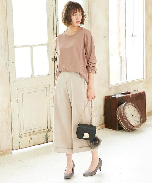 KOBE LETTUCE（コウベレタス）の「ラウンドトゥ6ｃｍヒールパンプス＊レディース/シューズ/細ヒール[I1700]神戸レタス（パンプス・レディース・ブラック/ベージュ/ピンク/グリーン/ブラック系その他/イエロー系その他/グレイッシュベージュ/レンガ・LL/S/M/L）」の16枚目の写真