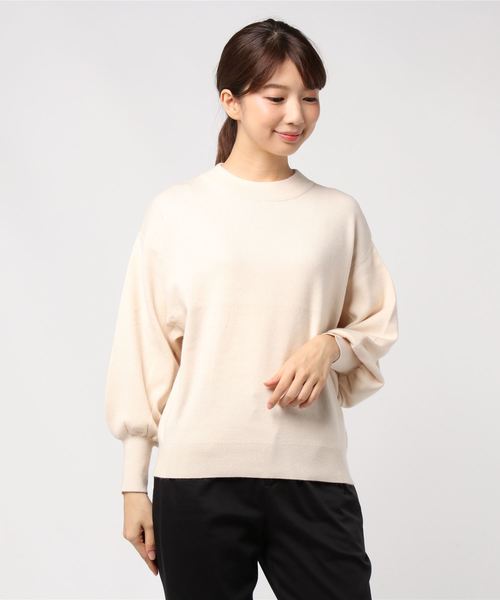 LOWRYS FARM(ローリーズファーム)の「12Gモチモチプルオーバー 809532(ニット/セーター・レディース・ブラック/ベージュ/ブラウン/グレー/レッド/グリーン/ベージュ系その他・MEDIUM/LARGE)」の13枚目の写真