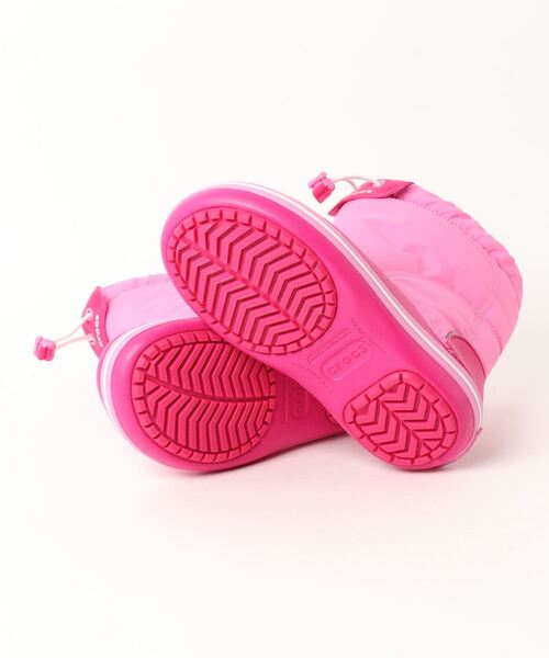 crocs（クロックス）の「【crocs クロックス】キッズ スノーシューズ　/ ウィンターシューズ スノー ウィンタースポーツ（レインシューズ・キッズ・ピンク/ブルー/パープル/グレー/ミント/ネイビー・16.5cm/17.5cm/18.5cm/19.5cm/20/21/15.5cm/20cm/21cm）」の8枚目の写真